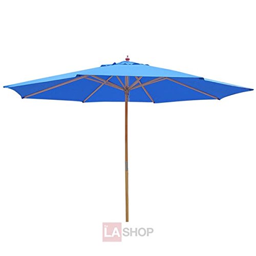 Legendary Yes 13 Feet Patio Wood Umbrella German Wooden Pole Outdoor Beach Cafe Garden Sun Shade Buy Online In Aruba At Desertcart