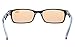 Eyekepper Spring Hinges UV Protection,Anti Glare Anti Blue Rays,Scratch Resistant Lens Computer Reading Glasses Readers (Orange Tinted Lenses, Black) +2.5