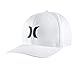 Hurley One & Only Black White Flexfit Hat White, S/M