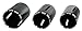 Steel Dragon Tools 5-Piece 1.5in. to 5in. Dry Diamond Core Drill Bit Kit with Hex SDS Adapters and Case