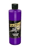 Badger Air-Brush Company Spectra-Tex Airbrush Ready Water Based Acrylic Paint, Metallic Purple, 4-Ounce
