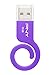 PNY 16GB Monkey Tail Purple USB 2.0 Flash Drive (P-FDU16GMNKL-GE)