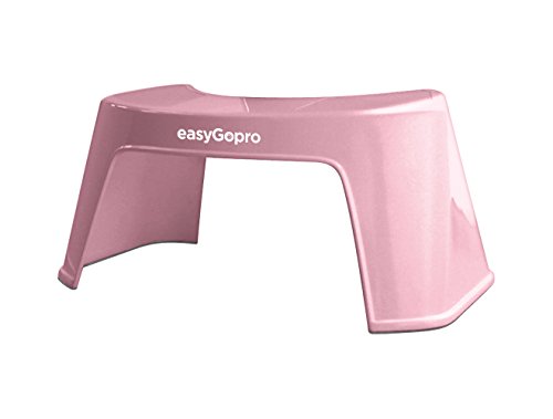 easyGopro 7.5" Bathroom Toilet Squatty Foot Stool | All Ages | One Size | Pink