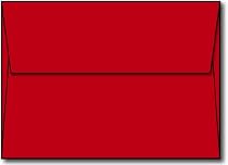 Red A7 Envelopes, 5 1/4 x 7 1/4 - 250 Envelopes - Desktop Publishing Supplies&trade; Brand Envelopes