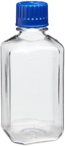 Dynalon Polycarbonate Autoclavable Square Media Bottle/Serum Bottle