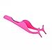 SANNYSIS 1PC Magnetic Eyelashes Nipper Extension Applicator Remover Clip Tweezer Nipper Beauty Tool (Pink)