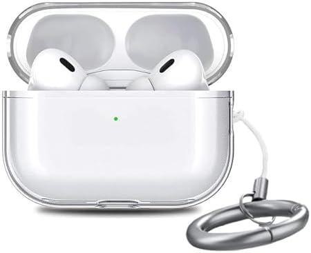 T Tersely Crystal Clear Case Compatible with AirPods Pro (2022