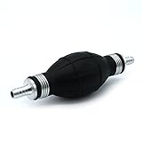 EDTara 12mm Fuel Pump Petrol Fuel Line Syphon Hand Primer Bulb for All Fuels