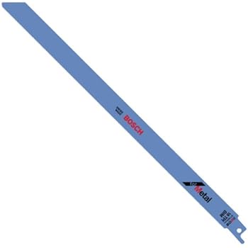 Bosch RM1218 5-Piece 12 In. 18 TPI Metal Reciprocating Saw Blade