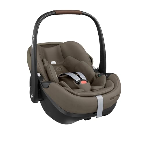 Bebê Conforto Maxi-Cosi, Pebble Pro², com Base Familyfix, Giro 360° Isofix, Twillic Truffle