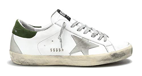 Golden Goose Men's Sneakers Superstar White Leather-Dill