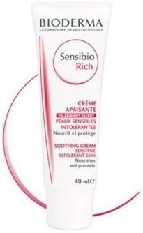 Bioderma Sensibio Rich Cream 40ml - Intolerant Skin Treatment Beauty Product