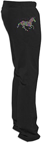 RABBEAT Rainbow Unicorn Soft Travelling Sweatpants Mens Leisure Wear