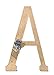 Darice Paper Mache Letter - A - 23.5 inches