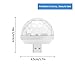 USB Mini Disco Light, Portable Ball Party DJ Light, DC 5V USB Strobe Club Lights for Christmas Home KTV Xmas Wedding Show Pub