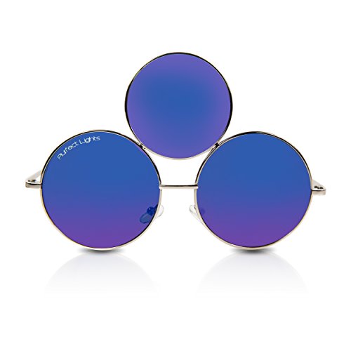 Third Eye Sunglasses Prince Tribute EDC Rave Festival EDM, FREE Pouch for Sunglasses