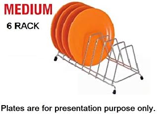 Amazon Com Ss Ecom 6 Sections Stainless Steel Plate Dish Rack