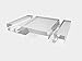 Fixture Displays iPhone/iPad/ Android Phone Tablet Holder Stand Thick Crystal Clear Acrylic 14707 14707