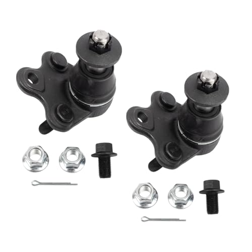 TRQ Front Lower Ball Joint Set Driver and Passenger Side 2 Pieces Compatible wi…