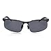 SUNGAIT Men's Polarized Sunglasses for Driving Fishing Golf Metal Frame UV400