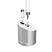 Simpeak Compatible for Apple Pencil Charger Stand Dock with Built-in Charging Cable, Aluminum, Silver