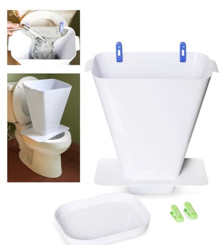 TinyTide Cloth Diaper Spray Shield Bucket for Toilet - RinseBuddy photo 9