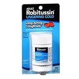 Robitussin Robitussin Lingering Cold Long-Acting Coughgels, 20 tabs (Pack of 3)