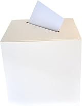 Storm&Lighthouse White Card Box 30cm Wedding Post Box Flat Packed view 4