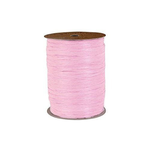 Berwick Wraphia II Matte Paper Craft Ribbon, 100-Yard Spool, Pink