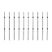 ALEKO BALUSTER011 Baluster Stair Spindle Supply Double Knuckle Design 1/2 Inch Black Powder Cast Iron Lot of 10