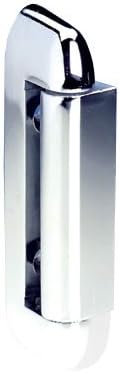 Component Hardware R40 Series Reversible Edgemount Polished chrome Finish Hinge NSF Approved Model No. R40-1010