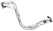 Walker 43211 Exhaust Pipe for Toyota Pickup