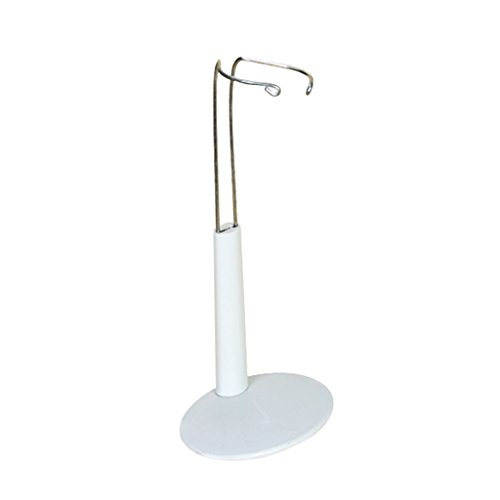 Juliyeh White Adjustable Doll Stand 7.9-10 Inch, f3211