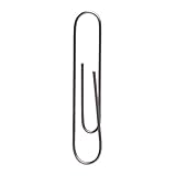 BKID Magic Bending Paperclip Self Bending Paper Clip Restore Magic Prop Metallic Paper Clip
