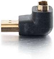 C2G HDMI Male to HDMI Female 90 Degree Adapter, Black - Image 4