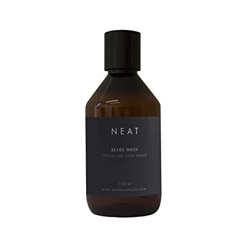 Beard wash for Men by NEAT | 100 ml | Peppermint oil for Beard | Organic & vegan | Beard care & Thick Beard oil | Beard growth & Soft Beard