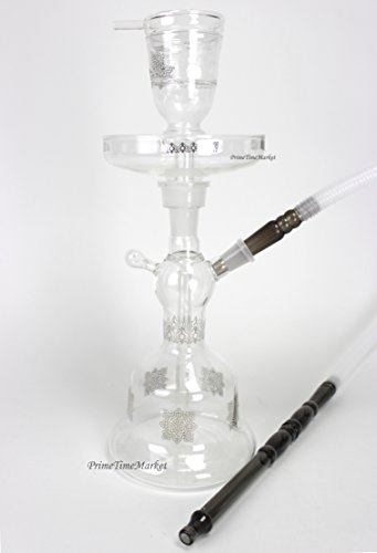 Ozzy All Glass Clear Hookah Wi…