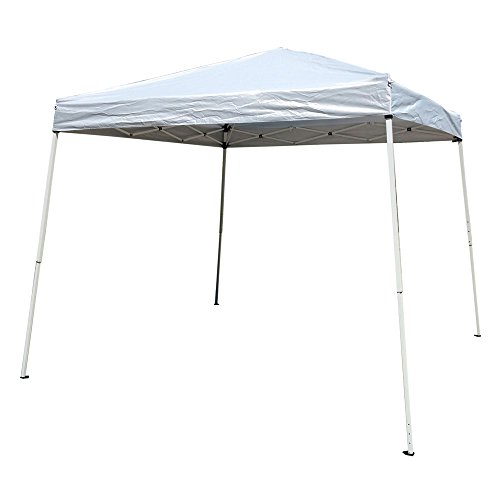 Z ZTDM 10' x 10' Outdoor Pop-Up Canopy,Folding Tent Portable Pergola for Wedding Party BBQ Event, Sunshade Waterproof Gabezo Patio Garden (10' x 10' White)