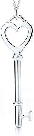 Amazon Tiffany Co ティファニー キー ネックレス ハート キー シルバー ペンダント ラージ 並行輸入品 品番 309 ネックレス 通販