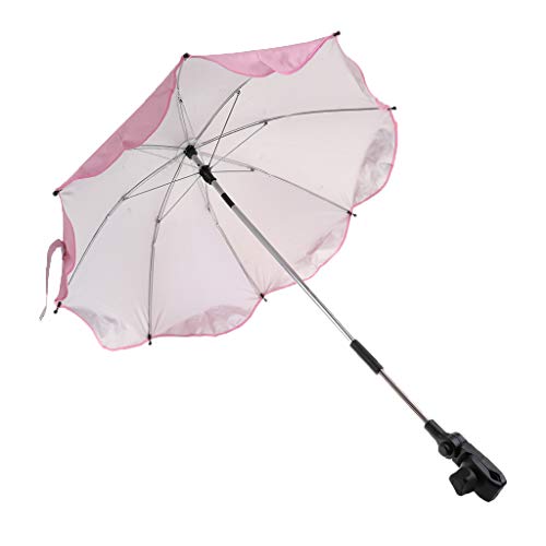 image for Prettyia Heavy Duty Beach Umbrella Clamp-on Sun Protection Parasol All