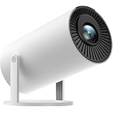 [Auto Keystone] Mini Projector with WIFI and Bluetooth, Pericat Portable Movie Projector with 210&deg; Rotatable, 4K 1080P Home Theater Projector Compatible with Smartphone, TV Stick, Laptop, HDMI, USB