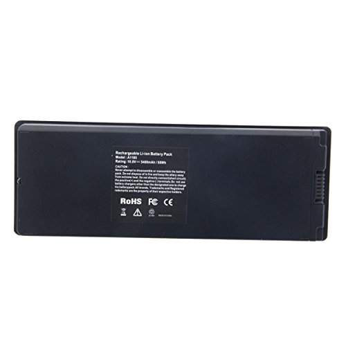 Laptop Battery 10.8V 5400mAh for Apple MacBook A1185