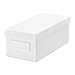 Ikea Tjena Storage Organizer Box with Lid 2 Pack (White)