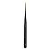Princeton Mini-Detailer Paintbrush, Size 20/0 inch, Black