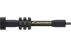 Bee Stinger B-Stinger MicroHex Stabilizer Matte 6", Black