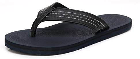 OSHOW Men's Flip Flops, Indoor Outdoor Sandals, Comfortable Non-Slip Summer Beach Slipper