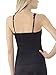 VASSARETTE Women's Microfiber Camisole 17072, Black Sable, Medium