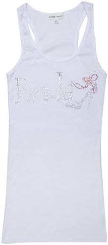 Crystal Bride w/ High Heel Tank Top (Small, White)