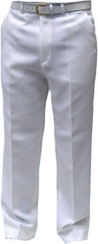 Mens white bowling trousers Clearance