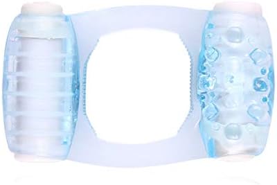 Men's Power Toy Strong Vibration Delay Ring Silicone Massage Ring